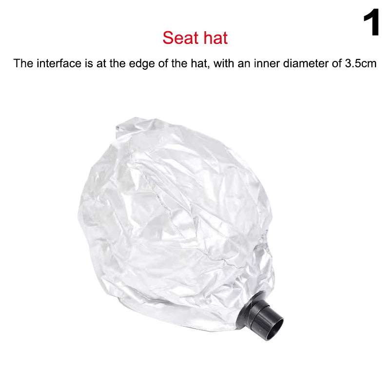 ●Steam Hair Care SPA Men And Women Soft Hair Steamer Hood Nano Hair Steamer Cap Hooded Styling Cap Lightweight Steam Hair Dying