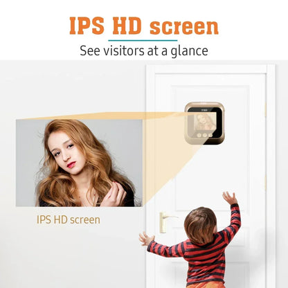 NEW Video Doorbell Door Viewer Camera Door Peephole Door Camera Doorbell with Wireless Monitor Live Night Vision for Home Office