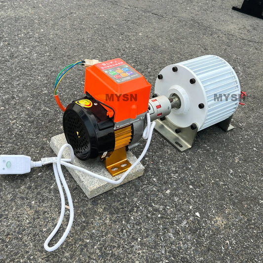 Free Energy 220V 380V Permanent Magnet Generator 20KW 30KW Generator Set 50Hz 60Hz Alternator With Variable Speed Electric Motor