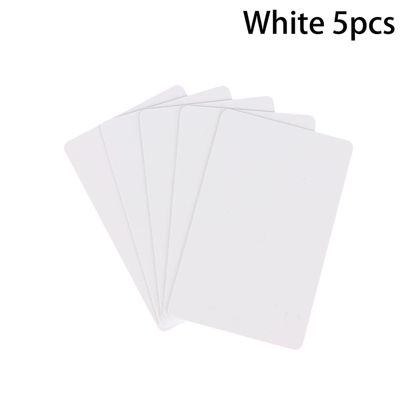NFC215 Black White Cards Rewritable NFC NT-AG215 PVC Cards Blank Easy Convenient Programmable NFC Business Card