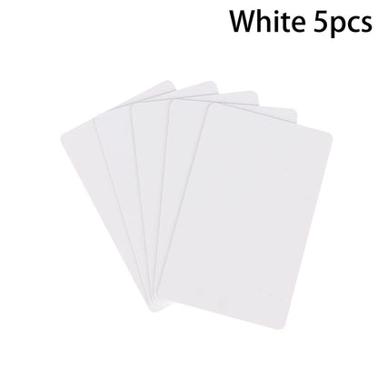 NFC215 Black White Cards Rewritable NFC NT-AG215 PVC Cards Blank Easy Convenient Programmable NFC Business Card