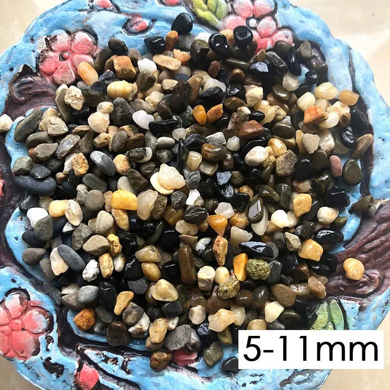 Micro Landscape Garden Decoration Sand Aquarium Water Fountain Mini Stone Miniatures Terrarium Ornament DIY Pebble Rock