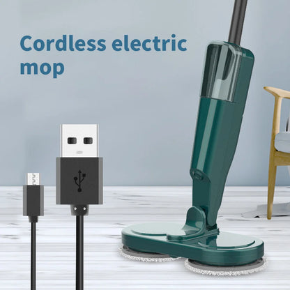 Wireless Electric Mop With Sprayer Floor Washing Mops With Self-spin To Clean Floor Handheld Smart Household Automatic Mop