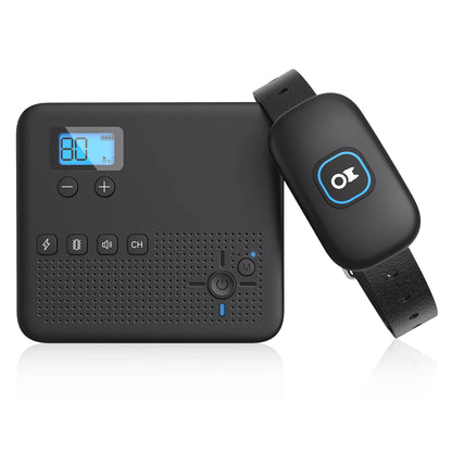 2 IN 1 Wireless Electronic Dog Fence System & Remote Training Collar Beep Shock Vibration and Pet Containment For All Puppy Size