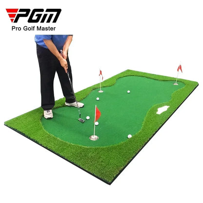 New pgm Indoor Golf Putting Green 100x300cm Indoor Training Putter Mat Practice Putting Green For Home Use
