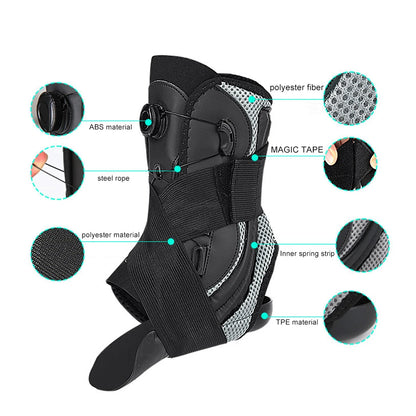 1PCS Ankle Brace for Women Men – Adjustable Ankle Support for Plantar Fasciitis, Ankle Stabilizer for Running, Hiking, Sports