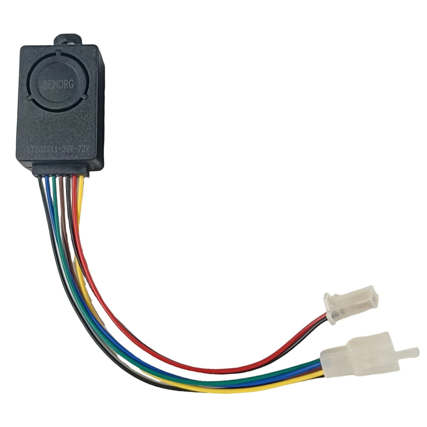 E-bike Alarm System 48V 60V 72V with Two Switches for Electric Bicycle Tricycle Brushless Controller Supplies