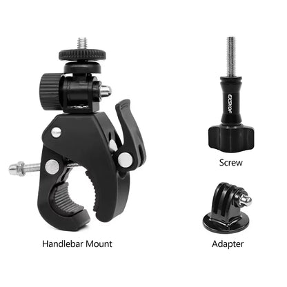 Bicycle Handlebar Mount Bike Holder for GoPro Hero 13 12 11 10 9 8 7 6 5 SJCAM AKASO Insta360 DJI Osmo Action Camera Accessories