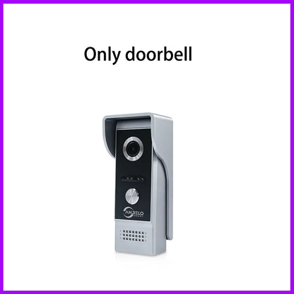 ANJIELO Tuya Smart Video Intercom System  IPS Monitor IP65 Waterproof Doorbell Two-Way Audio Motion Detection Digital Photo