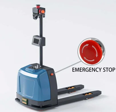 Aivison 1.5Ton Intelligent Pallet Stacker AGV AMR Autonomous Forklift Smart Delivery Robot for Automated Logistics