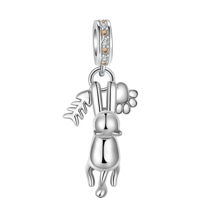 925 Sterling Silver Fashion Bee Honey Jar Sunflower Autumn Series