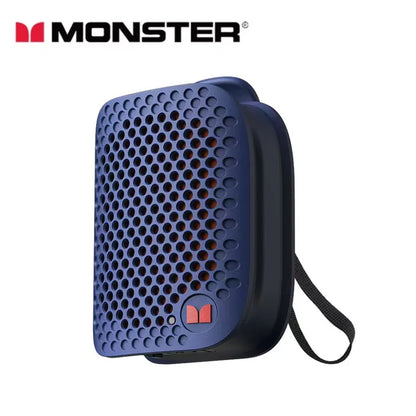 Monster M3 Magnetic Clip-On Mini BT V5.4 Portable Outdoor Jobsite Wearable Wireless Bluetooth Speakers with Bass Altavoz Mic