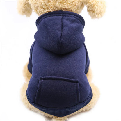 Dog Coat for Small Dogs | Warm Solid Pullover | Chihuahua, Yorkshire Terrier & Bulldog