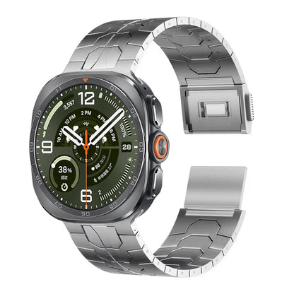No Gap Stainless Steel Strap For Samsung Galaxy Watch Ultra 2-1/Ultra 2025 47mm High-end Bracelet Correa Galaxy Watch Metal Band