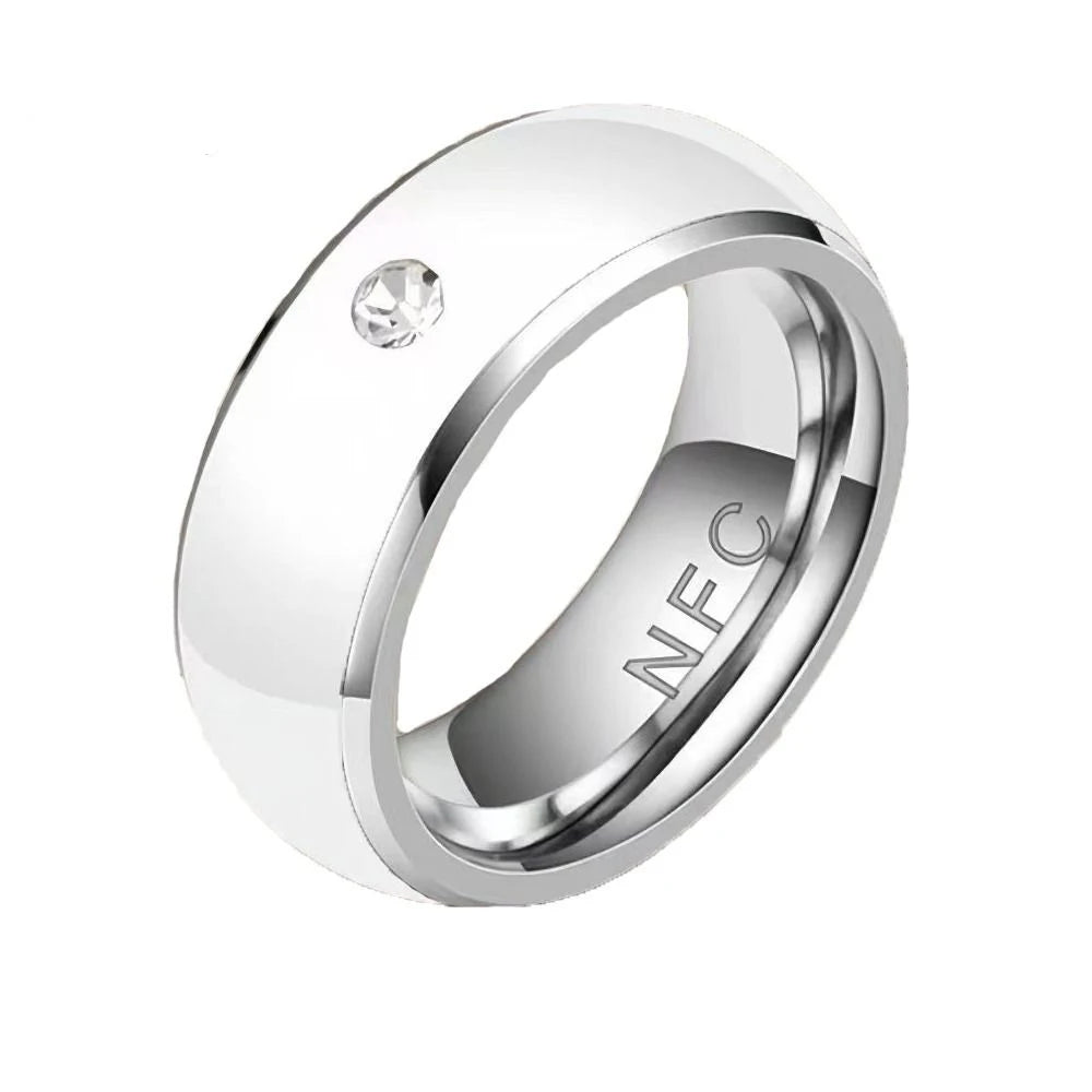 1PC NFC Smart Finger Ring Intelligent Wear Connect Android Phone Equipment Rings Fashion Jewelry Size 6/7/8/9/10/11/12