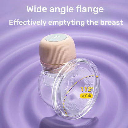 Wearable Electric Breastmilk Pump Handsfree BPA Free With 3 Mode 9 Levels Adjustable Low Noise Wireless Breastfeeding Pump