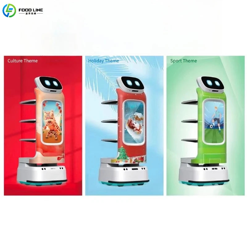 Customized Restaurant Waitress Robot Intelligent Food Delivery Robot