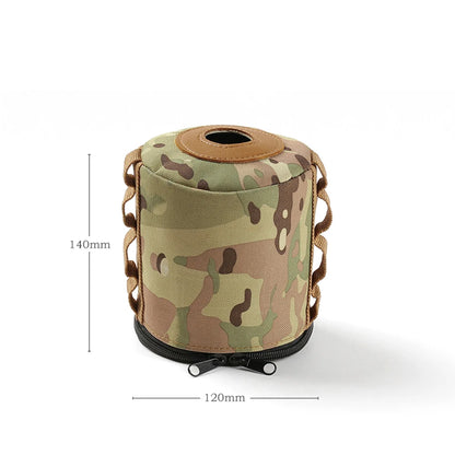 Camping Gas Can Protective Cover Gas Tank Canister Cylinder Case Outdoor Tissue Box Air Bottle Wrap Sleeve Camping Accessories