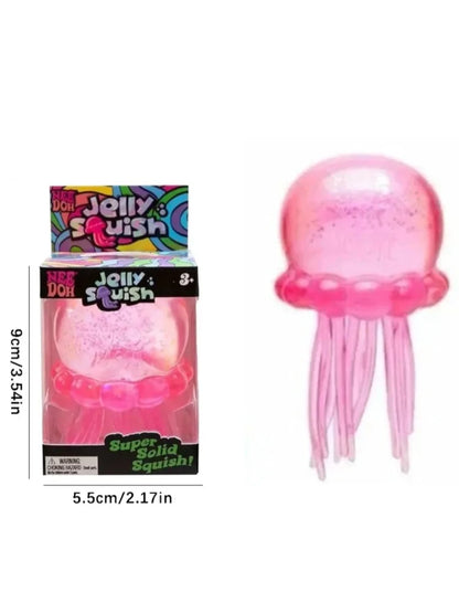 Nice Cube Nee Doh Squishy Squeeze Toy, Portable Stress Relief Sensory Fidget, Great for Kids & Adults with ADHD