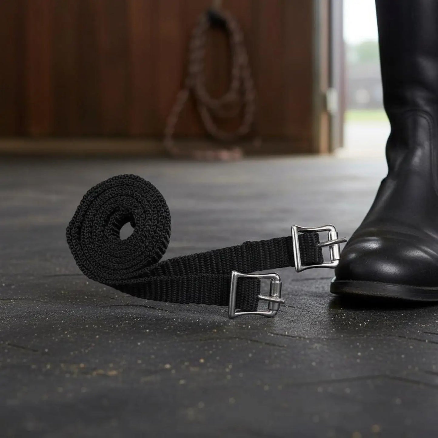 Secure Equestrian Spur Strap Alloy Buckle Polypropylene Material Accessories for Horse Riding Everyday Use