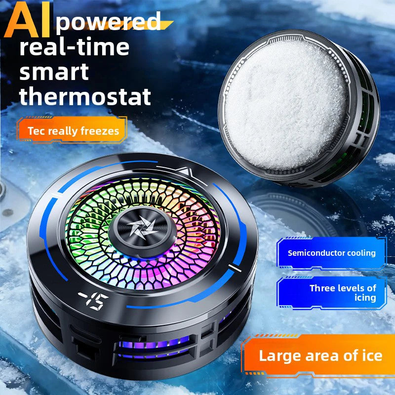 Phone Cooler Fan Gaming Portable Phone Cooling Fan for Mobile Phone Cooler Magnetic Cell Phone Cooler for Phone Cooler Gaming