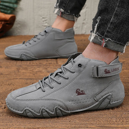 Mens Shoes Original Sneakers Shoes Men's High Top Ankle Boots Breathable and Comfortable Soft Sole Luxury Fashion Men's Shoes