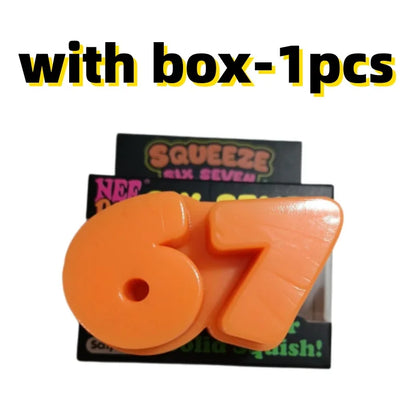 Nice Cube Nee Doh Squishy Squeeze Toy, Portable Stress Relief Sensory Fidget, Great for Kids & Adults with ADHD
