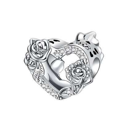 925 Sterling Silver Fashion Bee Honey Jar Sunflower Autumn Series
