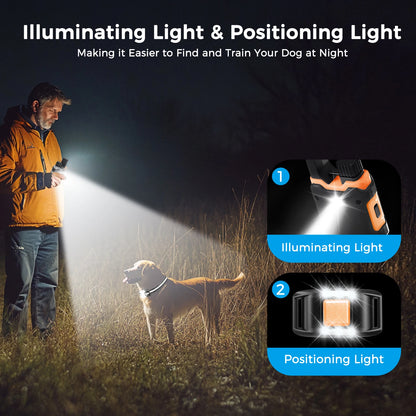 WXRPET 1640Ft Electric Dog Training Collar Remote Control Waterproof Pet BehaviorFor 5-120lbs Puppy With Shock Vibration