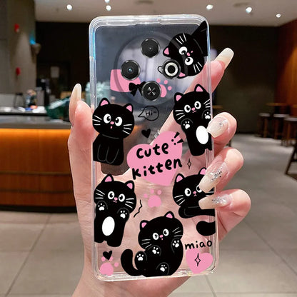 For Tecno Spark 30C Case kl5 kl5n Aesthetic Butterfly Flower Clear Soft Silicone Back Cover Techno Spark 30C Phone Case k15 k15n