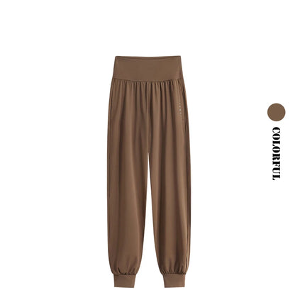 DRUR S-4XL Yoga Set Women Sport Shirts Gym Pants Set 2 Piece Short Fitness Tops Sweatpants Suit Female Summer Sportswear Outfit