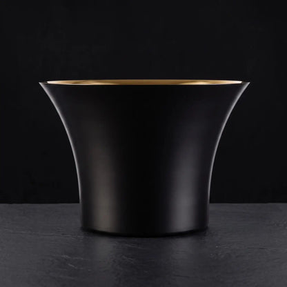 Champagne Tub with Pedestal Base Silver Wine Cooler Reflective for Bartenders