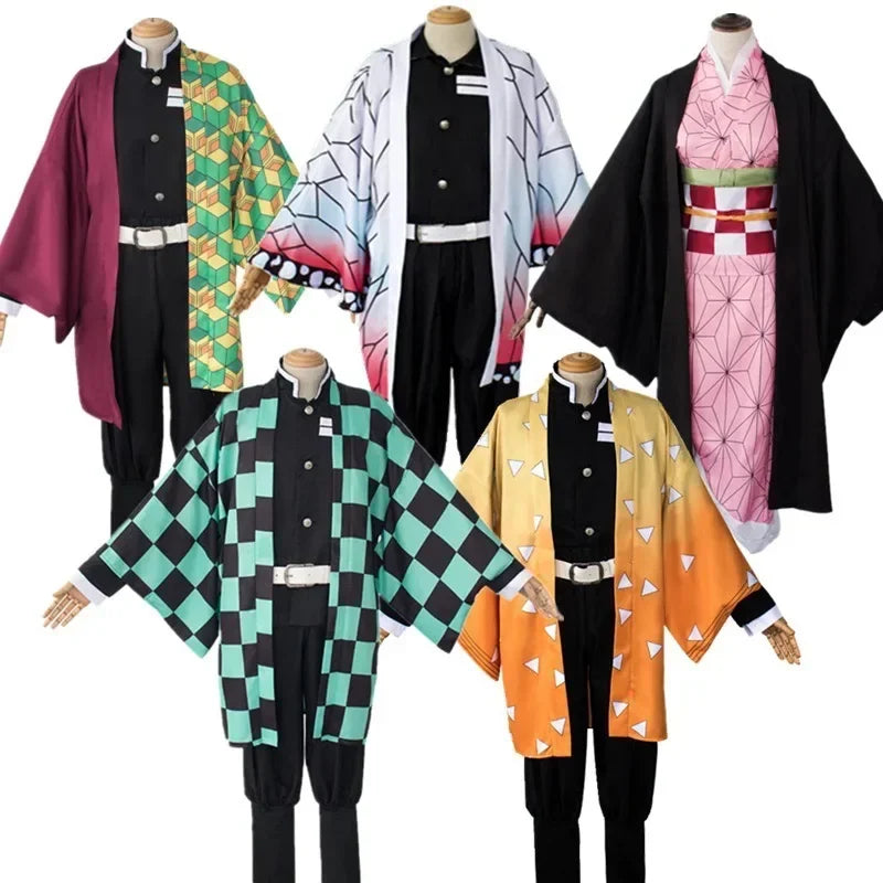 2026 New role-playing kimono, adult and child costumes, Japanese anime, cartoon, Halloween costumes, Christmas gifts