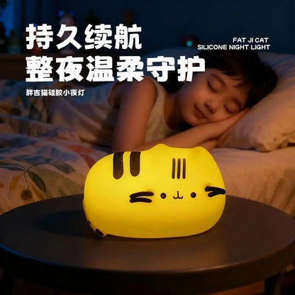 Cartoon Pusheen Night Light Cute Pusheen Light Glow in the Dark Party Glow Light Kawaii Reading Light Home Party Supplies