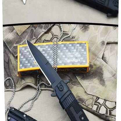 Folding Outdoor Knife | Model F6, 9 cm Blade | Camping and Outdoor Use