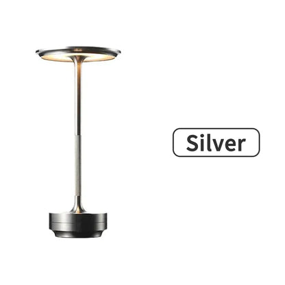 Wireless Table Lamp for Bedroom USB Rechargeable Touch Lamp Candle Creative Lamps Room Decoration Desk Lamp