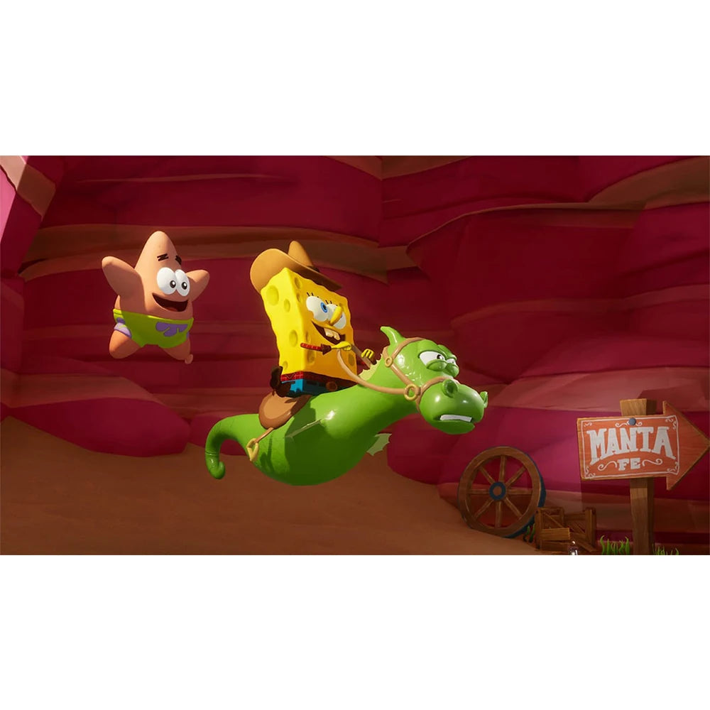 Nintendo Switch Game Deals -  SpongeBob SquarePants: The Cosmic Shake -  Support TV Tabletop Palm Game Mode