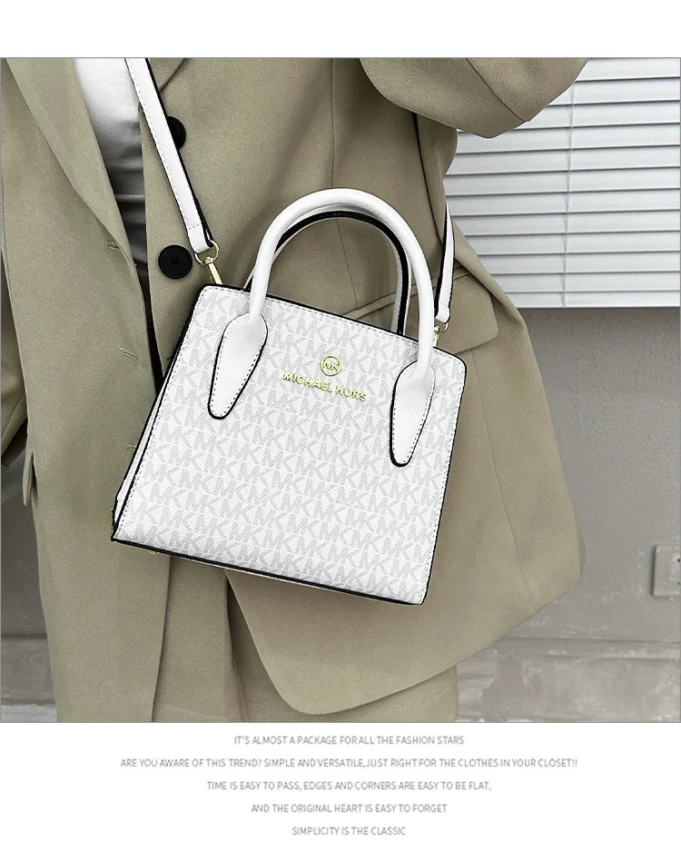 New Michael Kors Women's Fashion Casual Cross Shoulder Bag MK Handbag Business Travel Bag Multi Functional Letter Bag
