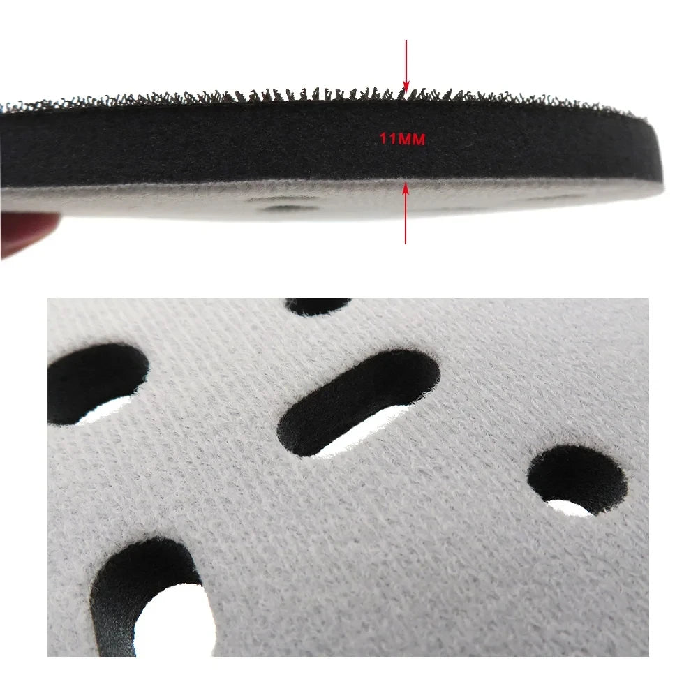 1PCS Buffing Pad 6 Inch 150mm Soft Buffer Sponge Interface Cushion Pad for Sanding Pads Automobiles Motorcycles Abrasive Tools