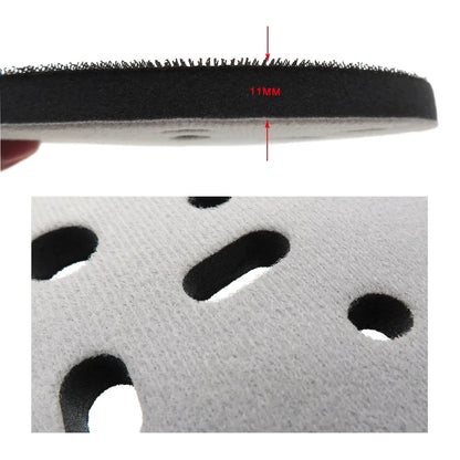 1PCS Buffing Pad 6 Inch 150mm Soft Buffer Sponge Interface Cushion Pad for Sanding Pads Automobiles Motorcycles Abrasive Tools