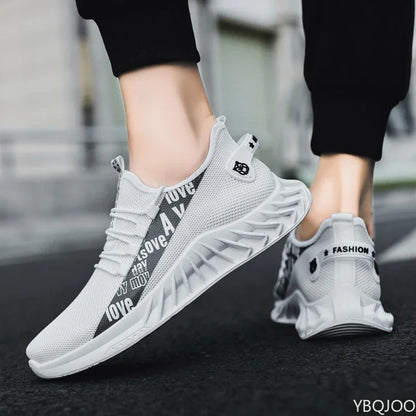 New breathable Sneakers Men's trendy comfort running Shoes Fashion anti slip sports shoes Light Male walking shoe Zapatos Homme
