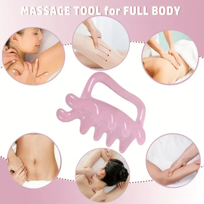 Massage Tools Spinal Meridian Unblocking Shoulder And Neck Acupressure Massage Stretching Rod Back Scraping Tool Board