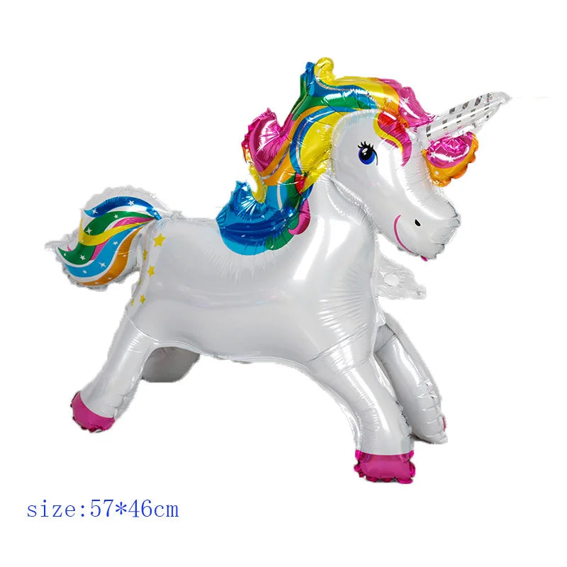 Rainbow Unicorn Balloon Unicorn Party Decor Supplies Unicorn Birthday Party Decoration Baby Shower Kids Girls Birthday Decor