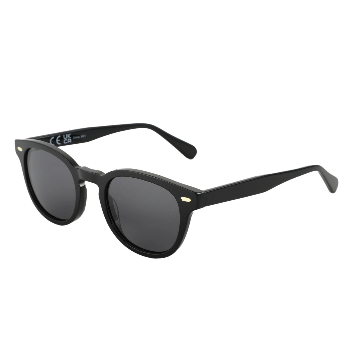 ZENOTTIC Classical High-quality Acetate Polarized Sunglasses Unisex UV400 Protection Shade Retro Round Sun Glasses ZS6211