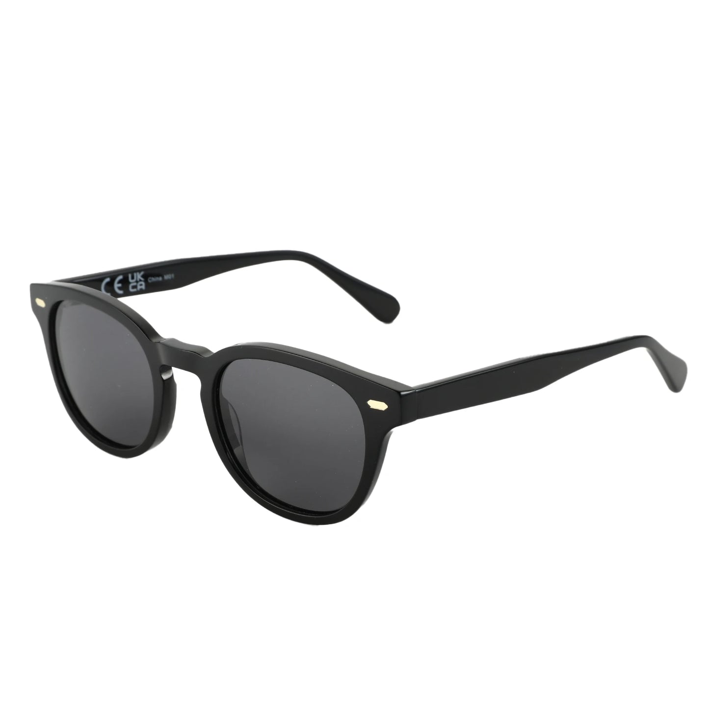 ZENOTTIC Classical High-quality Acetate Polarized Sunglasses Unisex UV400 Protection Shade Retro Round Sun Glasses ZS6211