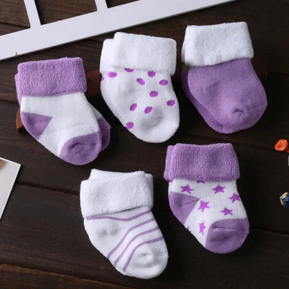 5Pairs/lot Unisex Non-Skid Baby Shoe Socks 0-12months Cotton Baby Boy Girls Meia Infantil Cheap Stuff