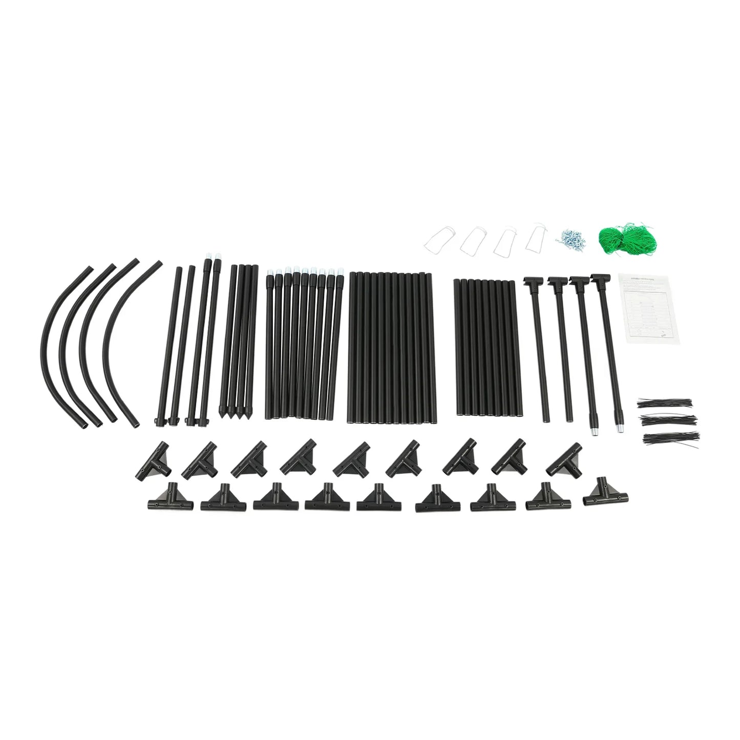 Garden Arch Trellis 82.7in Tall, Climbing Plant Support 35.4x31.5in, Steel Arbor for Cucumber Grape Vine Tomato