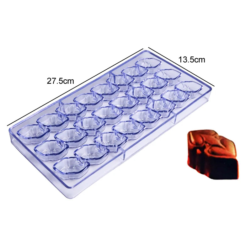 Chocolate Mold Plastic Creative Household Kitchen Baking Tools Food Grade Candy Baking Mold Various Styles DIY Baking Mold TMZ