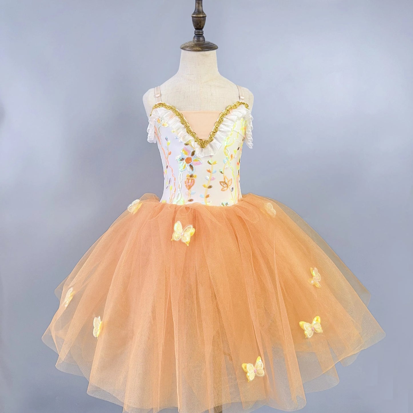 Ballet Performance Tutu Dress Girls Dance Wear Outfit Children Stage Clothing Fashion Ballet Dresses Princess Vestido Kids