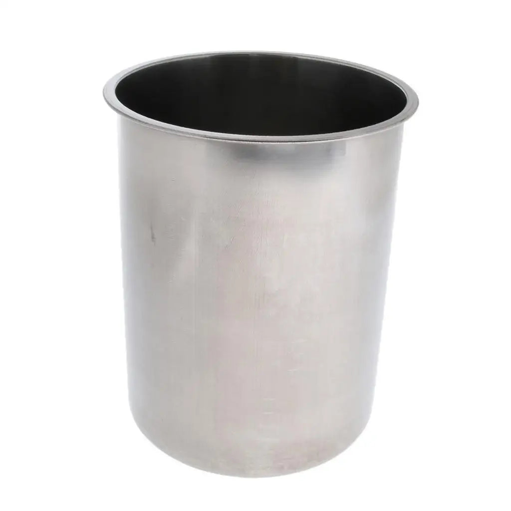 Silver Stainless Steel Ice Bucket with Handle Elegant Champagne Wine Cooler Chiller for Home Party Restaurant Bar